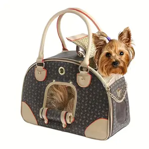 Deluxe Pet Transport Backpack - Premium Carrying Bag for Small Dogs and Cats, Perfect for Outdoor Travel, Hiking, Walking and Shopping