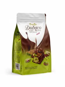Beyoglu Mini Dubai Chocolate – 16pcs Individually Wrapped Pistachio & Kataifi Filled Chocolate – Premium Middle Eastern Dessert