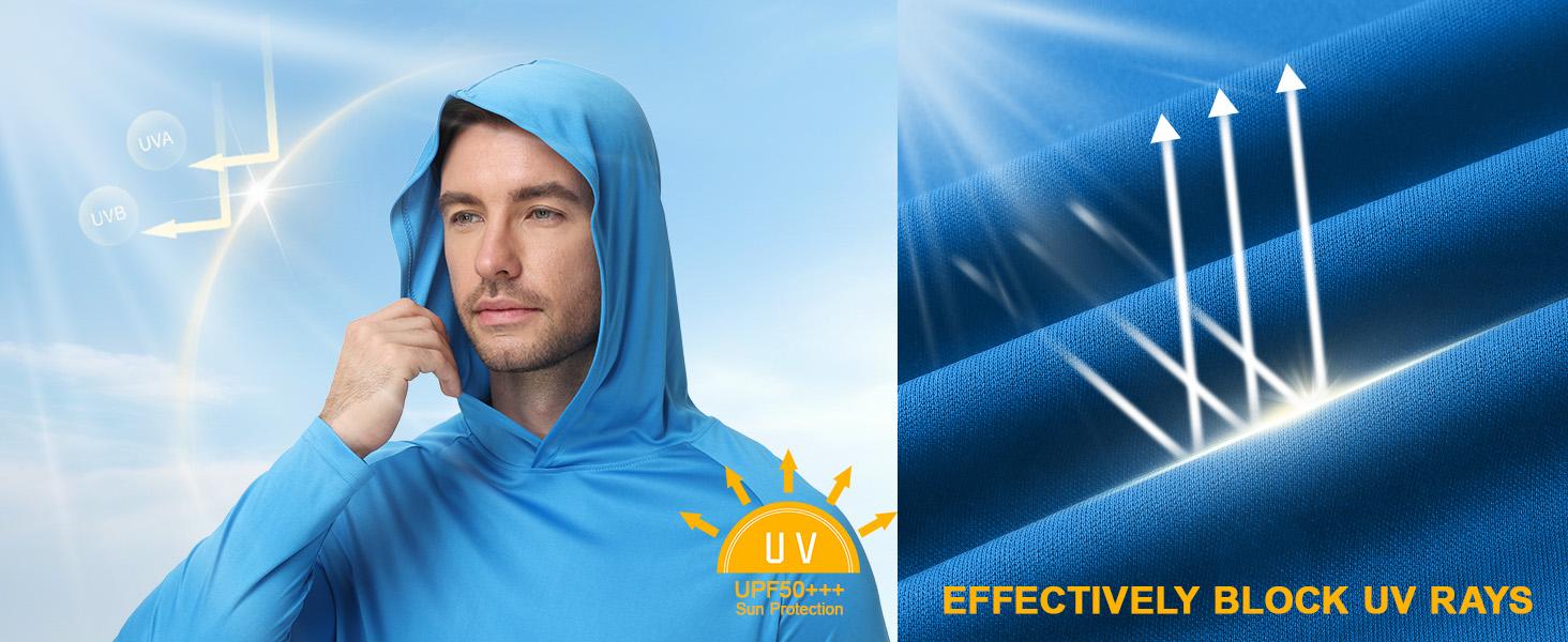Men's Sun Protection Hoodie Shirt Fishing Shirts for Men UPF 50+ Long Sleeve Shirt Lightweight Rash Guard Men's Sun Protection Hoodie Shirt Fishing Shirts for Men UPF 50+ Long Sleeve Shirt Lightweight Rash Guard
