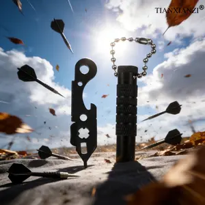 1 Set Dart Wrench Tool, Dart Head Remover, Fits Dart Shafts & Dart Points, Repair Tool for Broken Shaft Tips