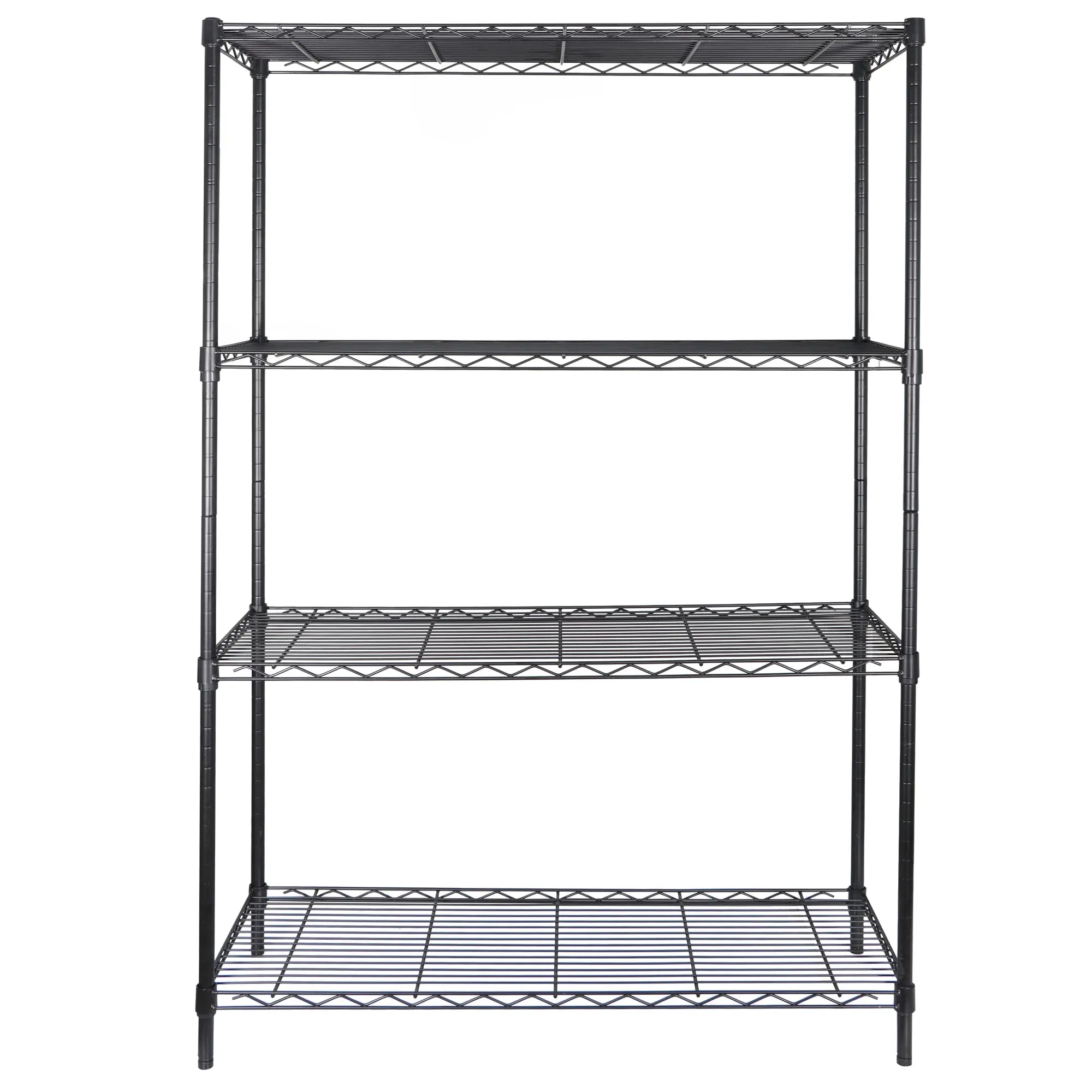 Segawe 4-Tier Adjustable Metal Storage Rack - 54" H Durable Shelf, 352 lbs Capacity for Garage Organization, Space Saving Home Organizer Storage Holder, Adjustable Metal Racks