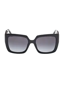 GUESS Female Square Quattro G Plastic Sunglasses