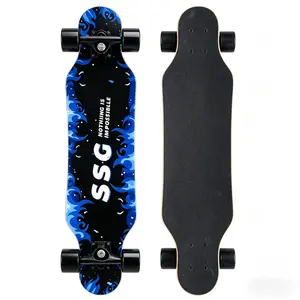 31 Inch Skateboard 7-Ply Maple Deck with ABEC-9 Bearings Sturdy Lightweight Longboard for Beginners & Pros Artistic Wrap 31" x 8" Small Longboard 5 Inch Trucks 95A PU Wheels Perfect for Commuting & Freeride