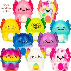 12pcs-1set Mini Axolotl Party Gift, Goodie Bag Stuffers, Party Bag Fillers, Cute Pet Toy, Perfect Birthday Present, Birthday Party Favors, Unique Animal Lover Gift Idea, Fun and Interactive Plaything