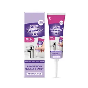 AMZ Mold Remover Gel 99% Effective for Sinks Tiles Grout Toilet Window 90g/3.17oz Carbomer Triethanolamine Formula