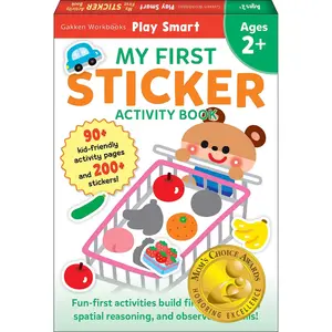 Play Smart My First Sticker Book: For Ages 2+ -- Gakken Early Childhood Experts - Paperback