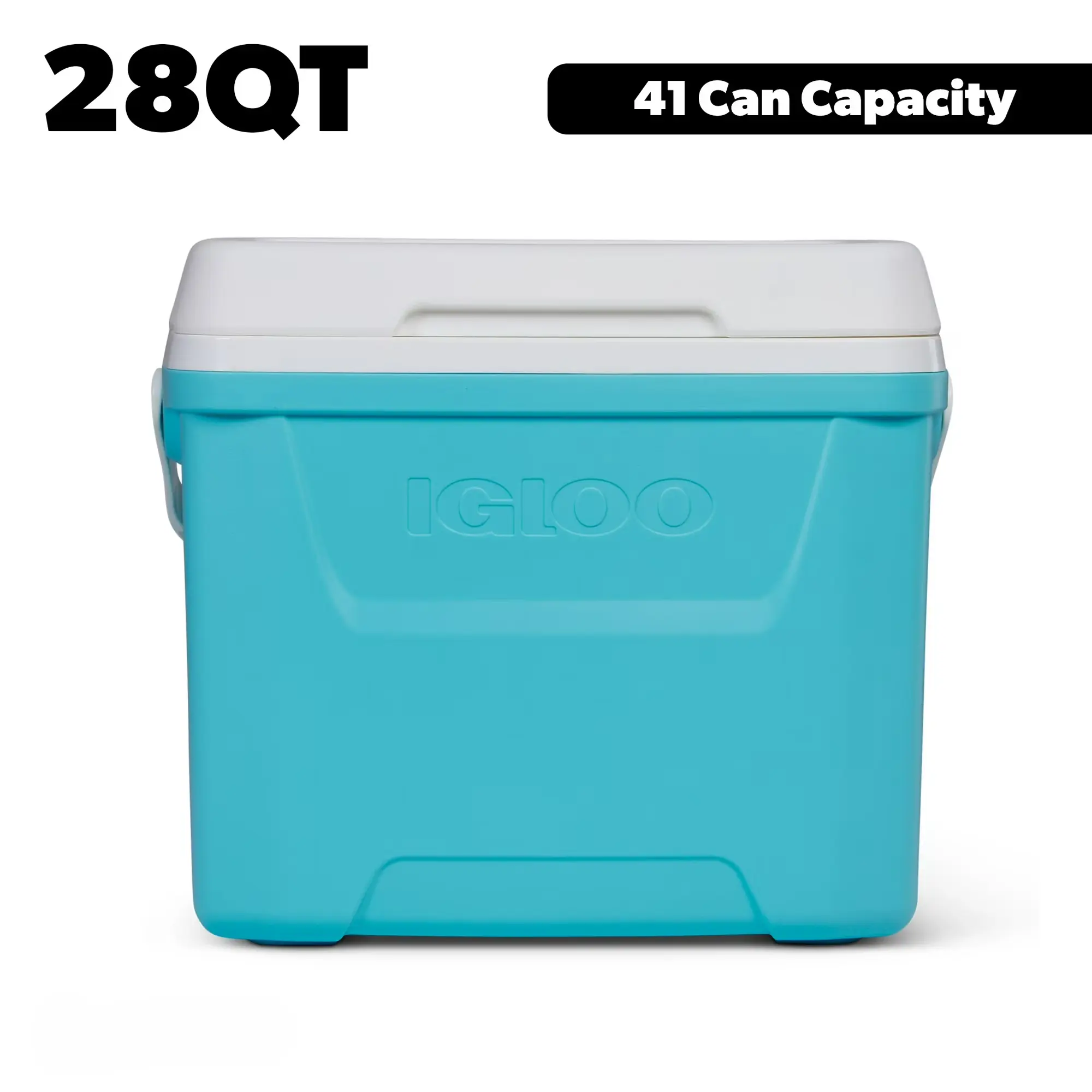 28 Qt Hard-Sided Cooler - Portable Ice Chest for Camping, Beach & Outdoor Travel