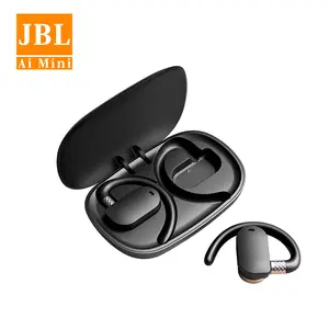 Original JBL-AIMINI Ear buds Wireless Bluetooth Earbuds Sport 2025 NEW Bluetooth 5.3 Headphones with 128H Playtime Powerful Bass Over Ear Earphones with Earhooks IP7 Waterproof for Gym/Running/Workout