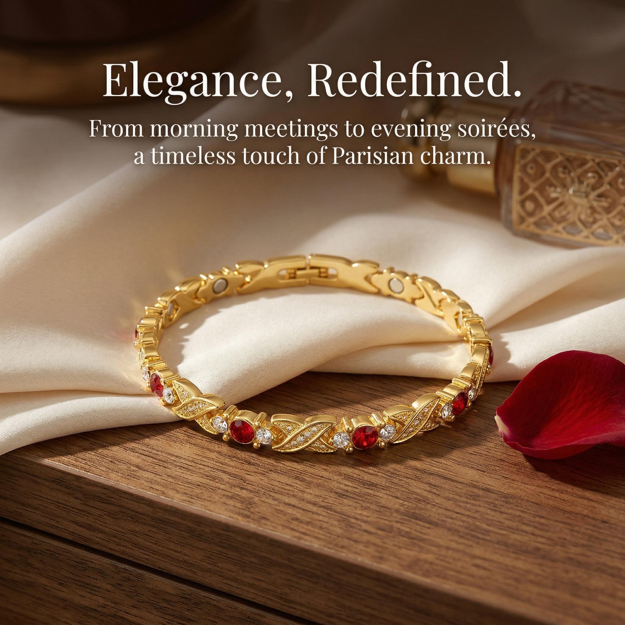 Energy Magnet Bracelets for Women — Women's Magnetic Therapy Bangle with Adjustable Wristband —healing jewelry- Modern & Stylish Metal Bracelet -bracelet for men— luck bracelet-Mother's Day -Giftfree shipping only