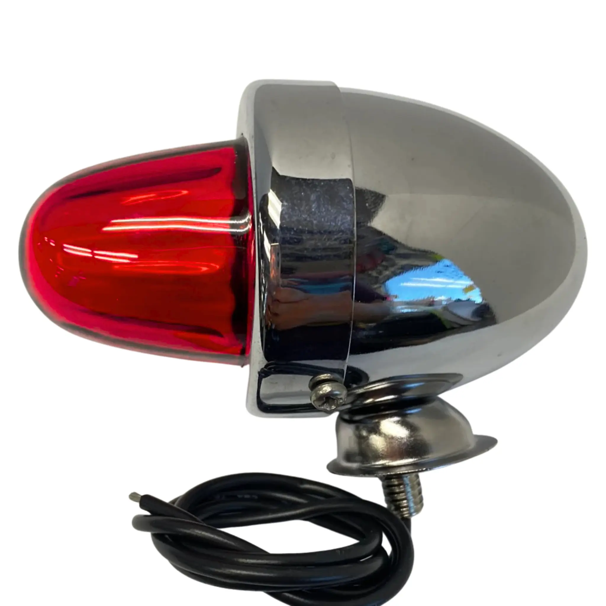 Grand General – Chrome Bullet Marker Light with Glass Lens