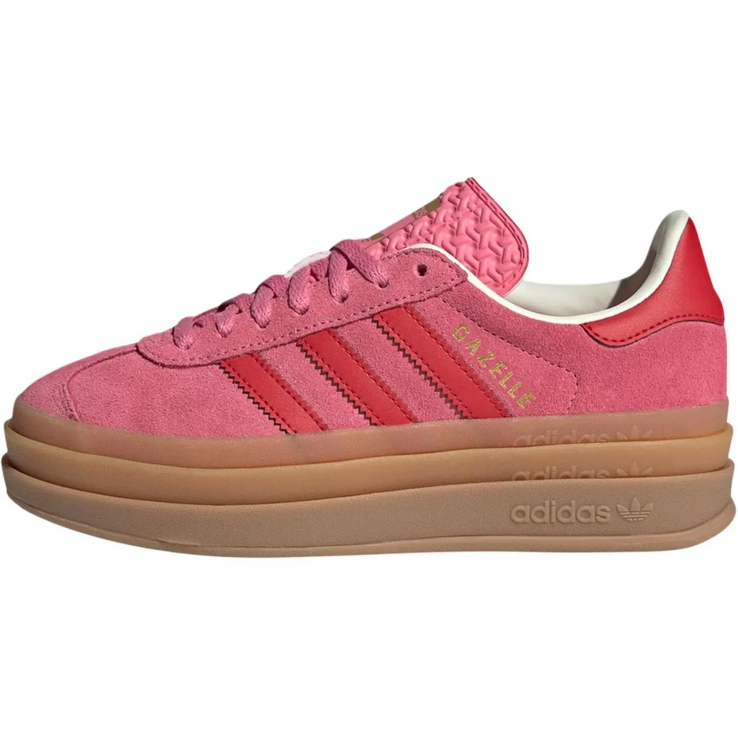 Gazelle Bold J Women's Rose Tone Sneaker, Comfortable Sports Footwear, Kids' Trainer Shoe, Sports Shoes