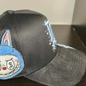 Cashedout Monster Blue SNAPBACK FOR MEN Black Cap