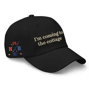 [Made-To-Order] Embroidered I'm Coming To The Cottage Hat, Hockey Romance Hockey Fan Gift Heated Movie Rivalry Hat, Gift For