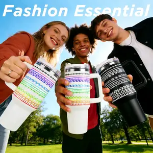 40 Oz Stainless Steel Hidden Message Tumbler Cup with Handle and Straw for Women Men Valentine's Day Birthday Gifts Set, Keep Cold, Hot & Ice, Flasks funny Tumbler Drinkware Tea Iced  , Sarcastic Design Funny Coffee Cug for Coworkers & Work outdoorfun, 40