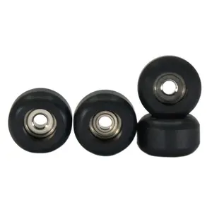CNC Wheels - 100D Polyurethane - "Black"