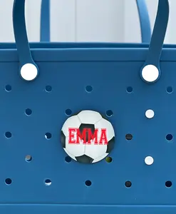 Custom Soccer Bag Tag - Personalized - Perfect for Soccer Fans, Parents and Coaches