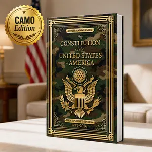 The Constitution of the United States of America: Men's Pocket Edition, 250th Anniversary (1776-2026), Love & Legacy Constitution Series (Humanities & Social Sciences, Politics Law Book)