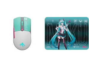 ASUS TUF Gaming Mini Wireless Mouse Hatsune Miku Edition ASUS TUF Gaming P1 Hatsune Miku Edition 360x260mm Gaming Mouse Pad