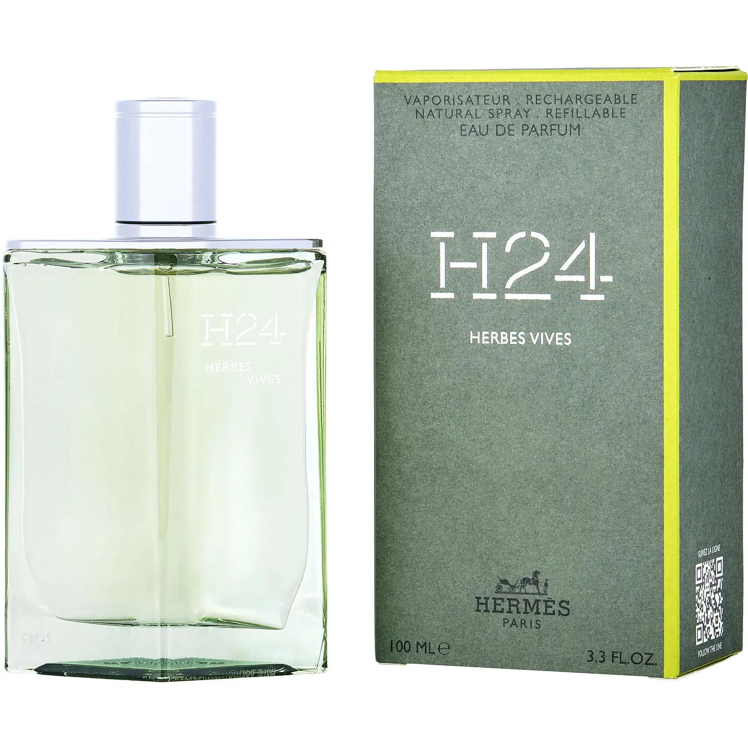 Hermes H24 Herbes Vives By Hermes Eau De Parfum For Men