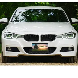 Jesus is King Design License Plate with Beach and Fruit Images for America Car Accessories Vehicle Hello Summer Greeting Automotive