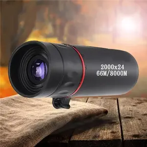 2000x24 Monocular, High Magnification Monocular, Night Visions Monocular, Outdoor Monocular for Adults, Multifunctional Monocular for Outdoor, Survival Tools