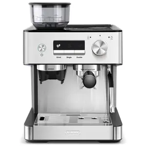 Gevi Espresso Machine with Grinder & Steam Wand | Home Barista Latte Maker | 2.3L Water Tank | Perfect Gift for Coffee Lovers