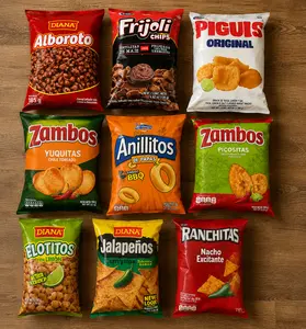 Honduran Spicy Zambo Churros Mix, 9-Pack Crispy Puffed Snack
