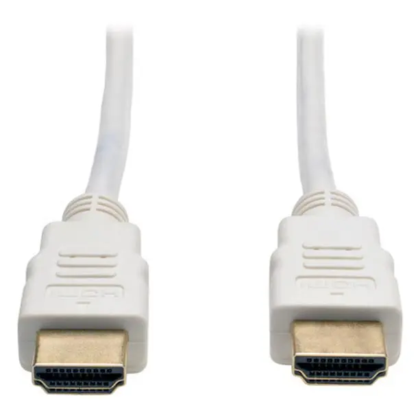 Tripp Lite TRL-P568-006-WH High Speed HDMI Male to Male Cable Ultra HD 4K x 2K Digital Video with Audio, White - 6 ft.