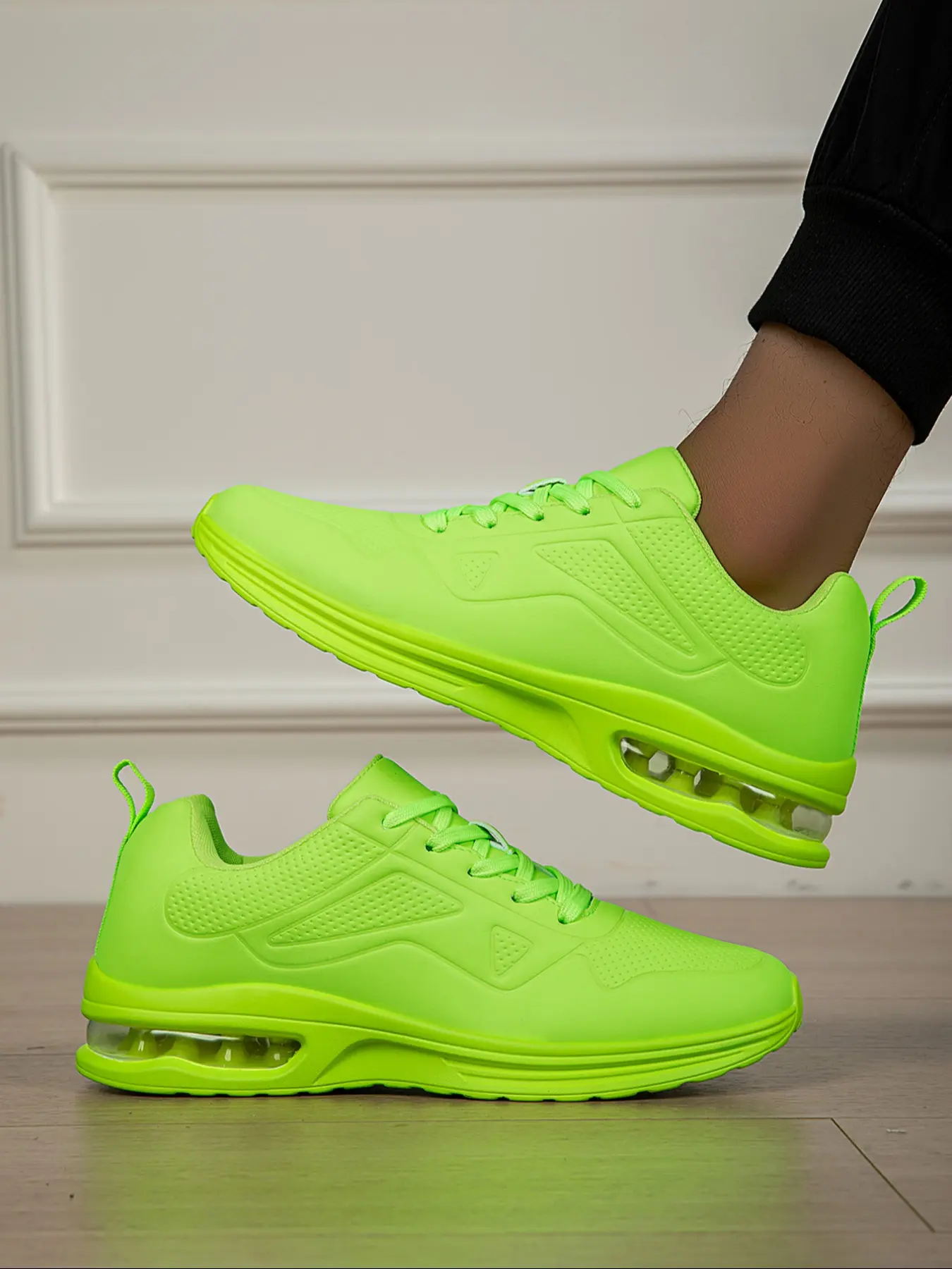 Women's Fluorescent Sneakers, Lightweight Jogging Sneakers, Lightweight Running Sneakers, Fashionable Running Shoes, Workout Sneakers, Anti-Slip Breathable Casual Shoes, Trendy All-Season Walking Shoes for Daily Wear