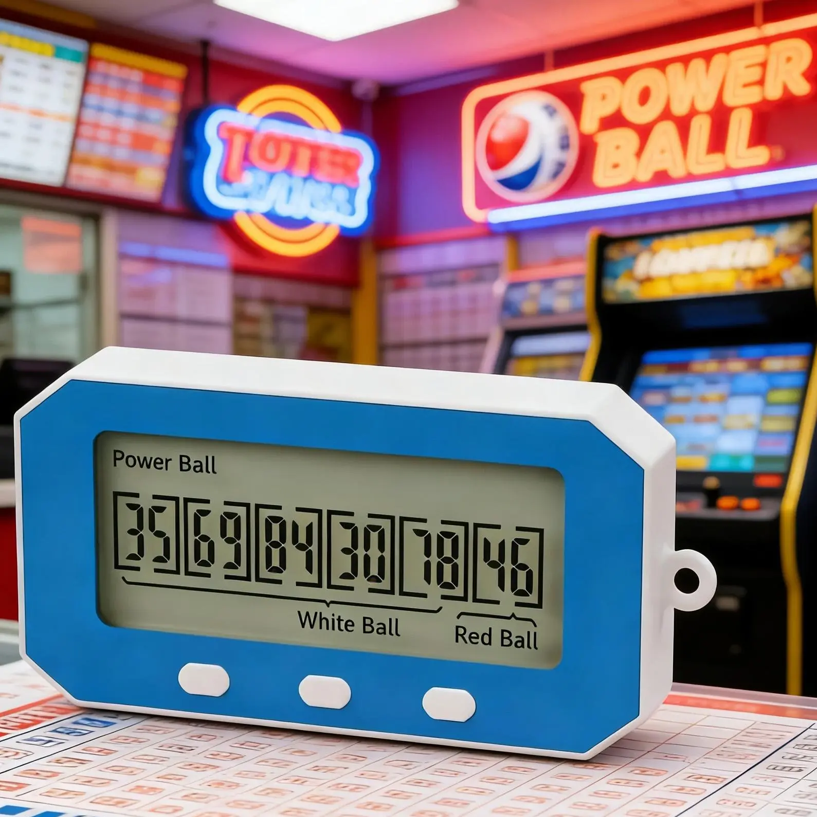 Portable Electronic Random Number Generator - Dual-Mode Digital Display Picker with Compact Design for Classroom Roll Calls, Game Number Selection, Activity Draws