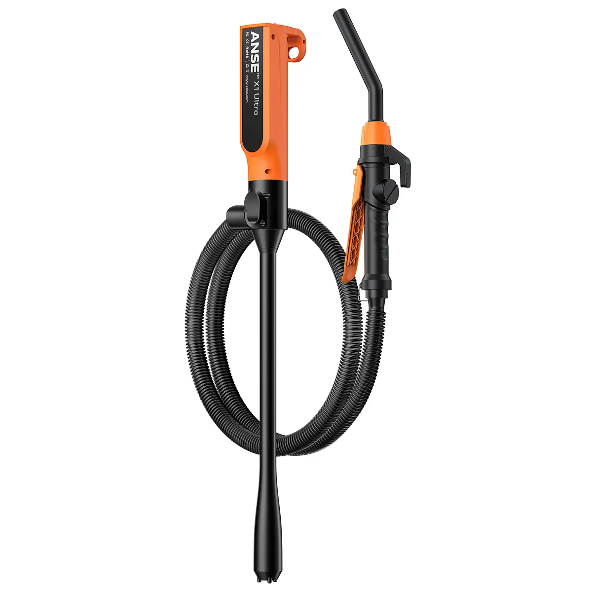 ANSE Rechargeable  Fuel Transfer Pump - 2.7 GPM Leak-Proof Transfer Tool, 6000mAh Battery, Charging Safety Shutoff, Fits Gasoline, Light Oil, Non-Potable Water, Campers, Pump Fuel Needs Filling Pump Gas Can Pump