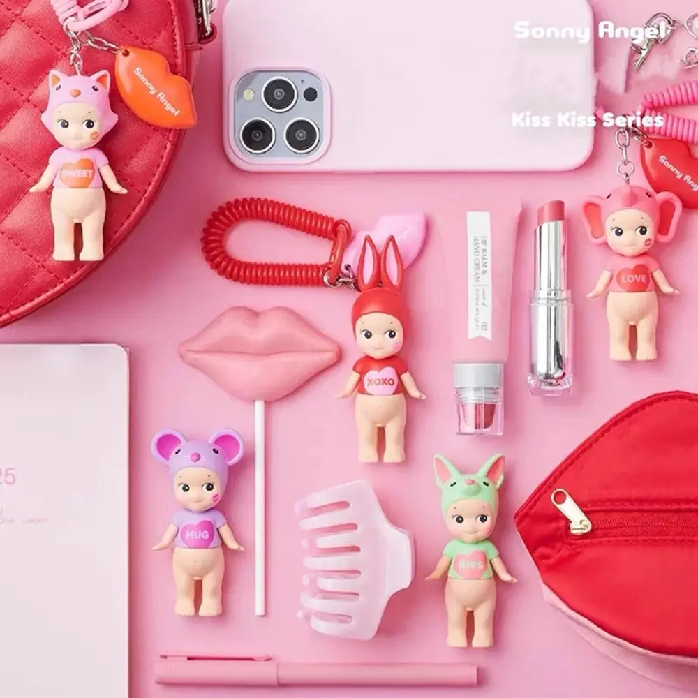 Cute Figure Kiss Kiss Series Blind Box Charm – Cute Bag, Backpack & Keychain Accessory