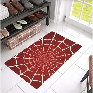 Spider Man Rug, Spider Web Rug,Gift For Her/Him, Girl/Boy Room Rug,For Living Room Rug,Non Slip Floor Carpet,Teen's Rug, Kid's Room Rug
