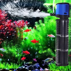TARARIUM 260GPH Aquarium Filter for 30-75 Gal Fish Tank - Quiet Submersible Pump