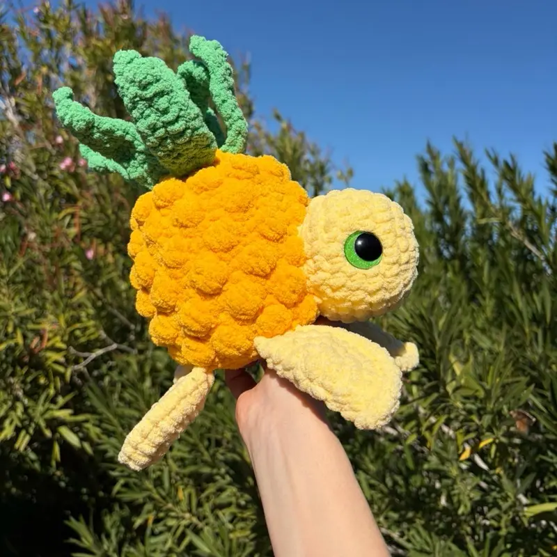 Crochet pineapple turtle Crochet pineapple turtle