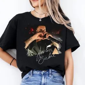 [Sale Up To 30%] JB Heart Sign Shirt, Bieberchella Coachella Tour 2026 Tee, Retro Pop Music Fan Gift Shirt