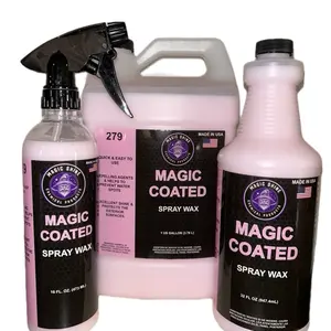 Magic Shine Magic Coated Spray Wax - High-Gloss Shine & Protection, Carnauba Wax blend