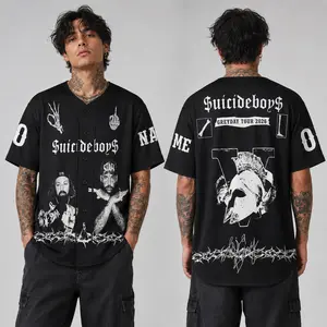 Custom Greyday Tour 2026 Jersey | Personalized Name & Number G59 Baseball Shirt | Alt Streetwear Merch