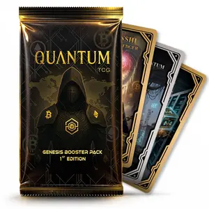 Genesis Edition - Limited Release - 7 Collectible Trading Cards - Rare Bitcoin & Crypto Reward Cards - Trading Card Game Booster Pack - Gifts for Cryptocurrency & Blockchain Fans