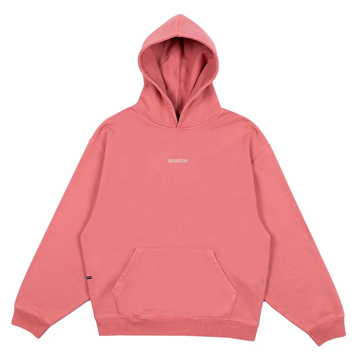 Men's Boxy Fit Pullover Hoodie - Core Ramon, Menswear Cherry Tops with Kangaroo Pocket Sweatshirts, Fleece