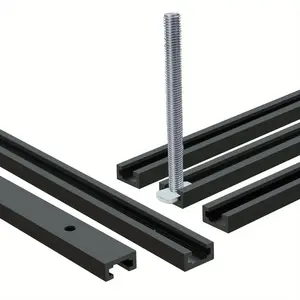 T-track Slot Kit, T-track Slot Kit for Woodworking, Heavy Duty Woodworking Tool Accessories, Power Tool Accessories for Home & Office, Hardware