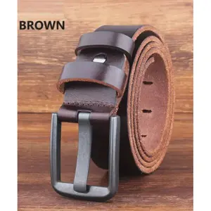 Pure Cowhide Wide Pin Belt
