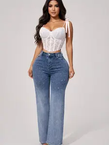 Starlight Rhinestone Jeans