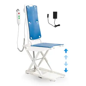 VEVOR Electric Chair Lift, Devices to Lift Elderly off Floor for Elderly, 3.03-19.96 inch Height Adjustable, Support Up to 310 LBS, 45° Tilt for Comfortable Leaning, for Seniors, Patient, Elderly