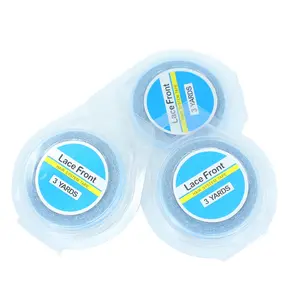 Double-Sided Adhesive Replacement Tape for Tape-In Hair Extensions, Professional Strong Tapes (0.85x3 Yards), Single Pack