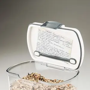 Prepworks ProKeeper 8 Piece Food Storage Containers Set with Air Tight Lids - Clear/Gray