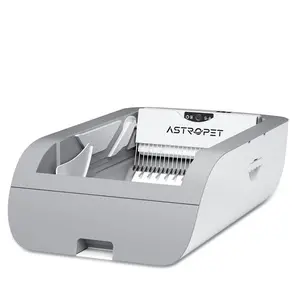 Smart Self-Cleaning Cat Litter Box with Wide Opening - WiFi Connected, Automatic Cleaning, App Monitoring, Fits All Cat Sizes (Up to 90 lbs), Compatible with Clumping Litter odor free