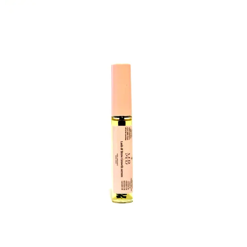 Advanced eyeLash & Brow growth serum Organic, non-GMO, Vegan, Cruelty free, All skin types, fragrance free, hydrating, Lengthening Volumizing Long-lasting Lavender Daily Makeup Mascara Synthetic Cosmetic