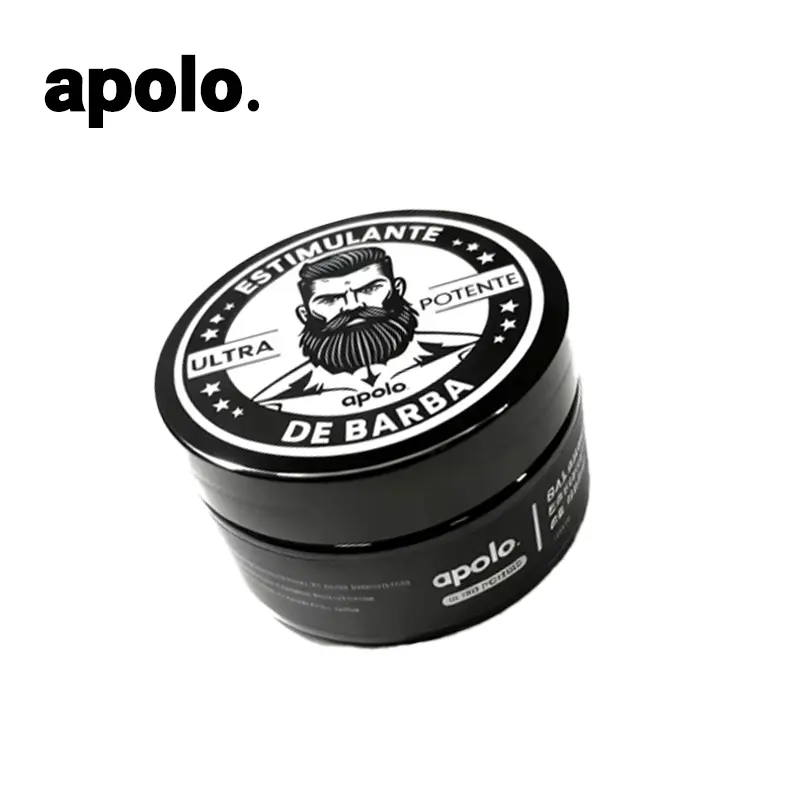 Men Beard Care! Apolo Ultra-Potent Beard Stimulating Balm 100ML, Soften Hair & Improve Beard Look