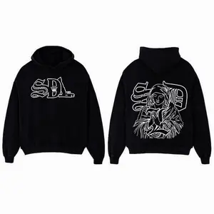 Sdl Hoodie Clothing Chicano Clothing Gangster Clothes Graphic Hoodies Vintage Men Hoodie For Men Relaxed Cotton Sweaters